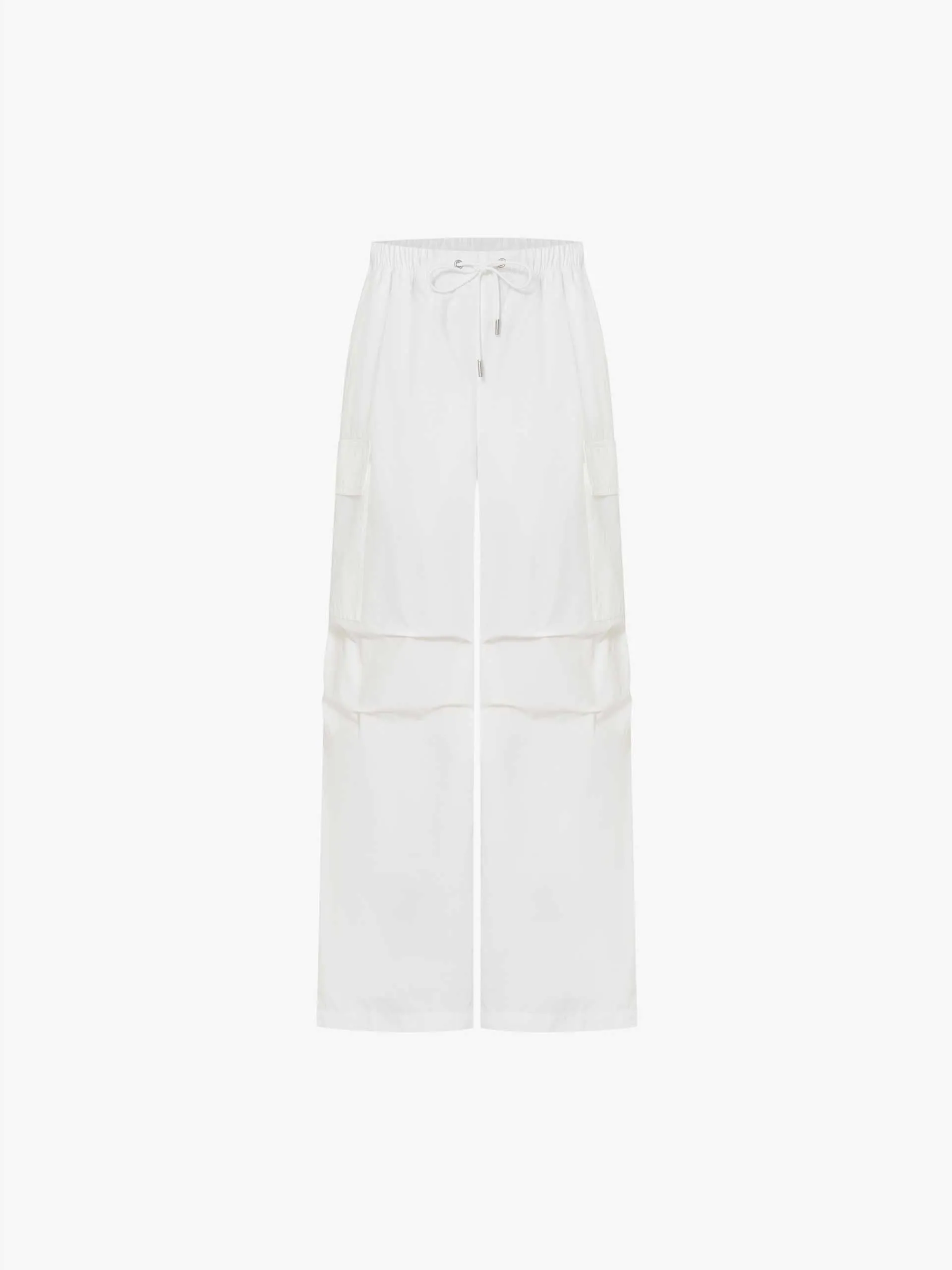 Cargo Pocket Drawstring Pants