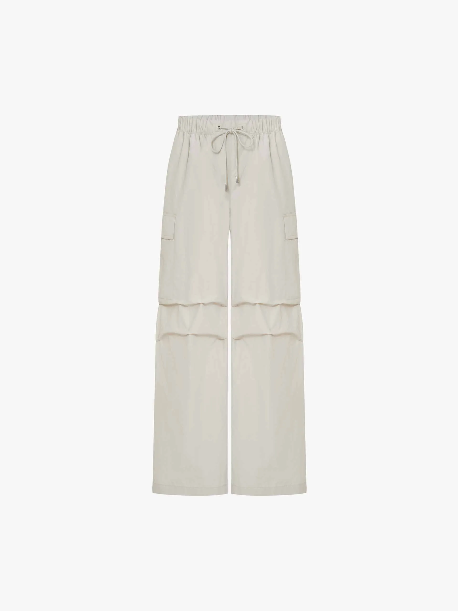 Cargo Pocket Drawstring Pants