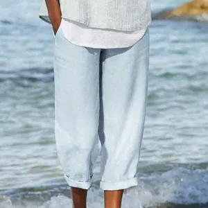 Clydel | Breezy Cropped Trousers