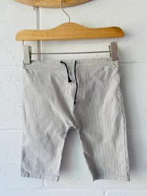 Di Famiglia Pinstripe Cropped Pants, 6-12 months