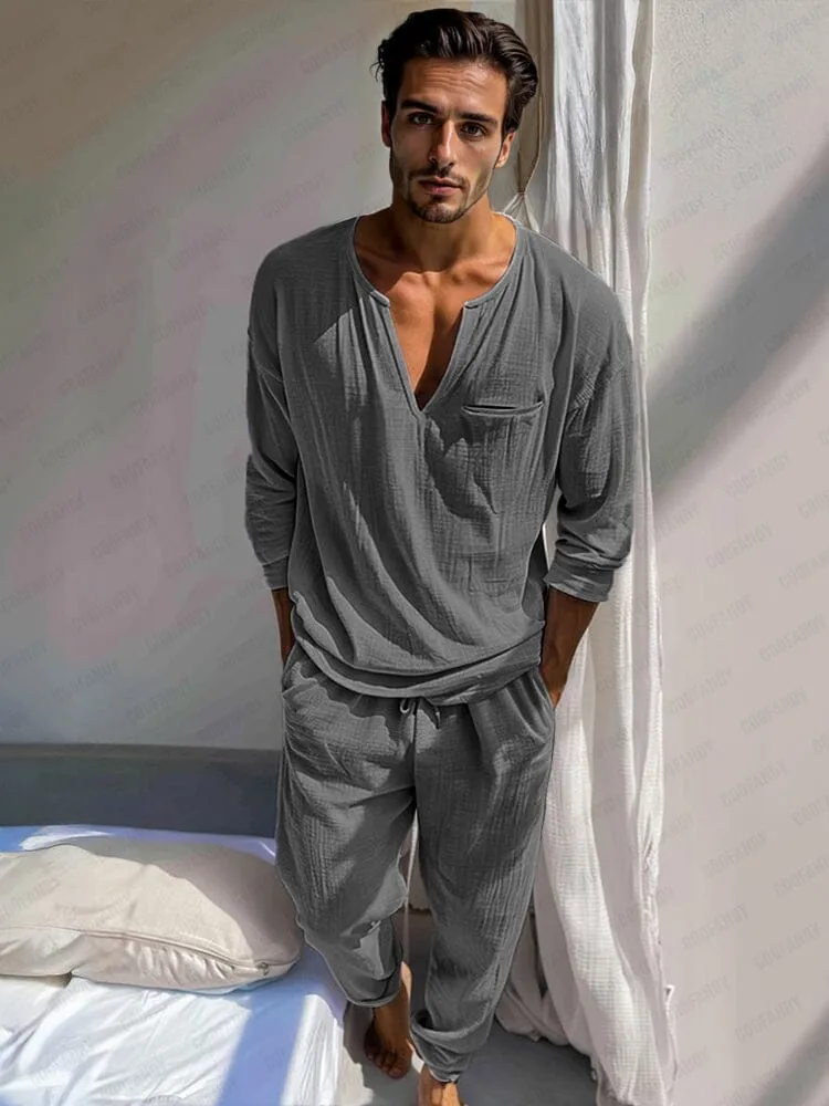 Essential 100% Cotton Shirt Set