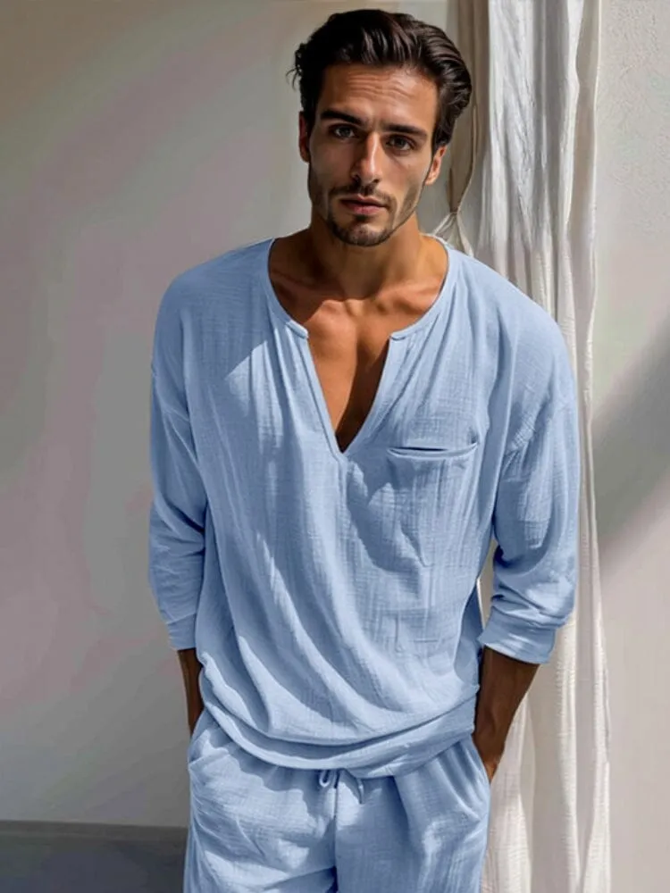 Essential 100% Cotton Shirt Set