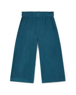 Girl's Mini Velvet Trousers