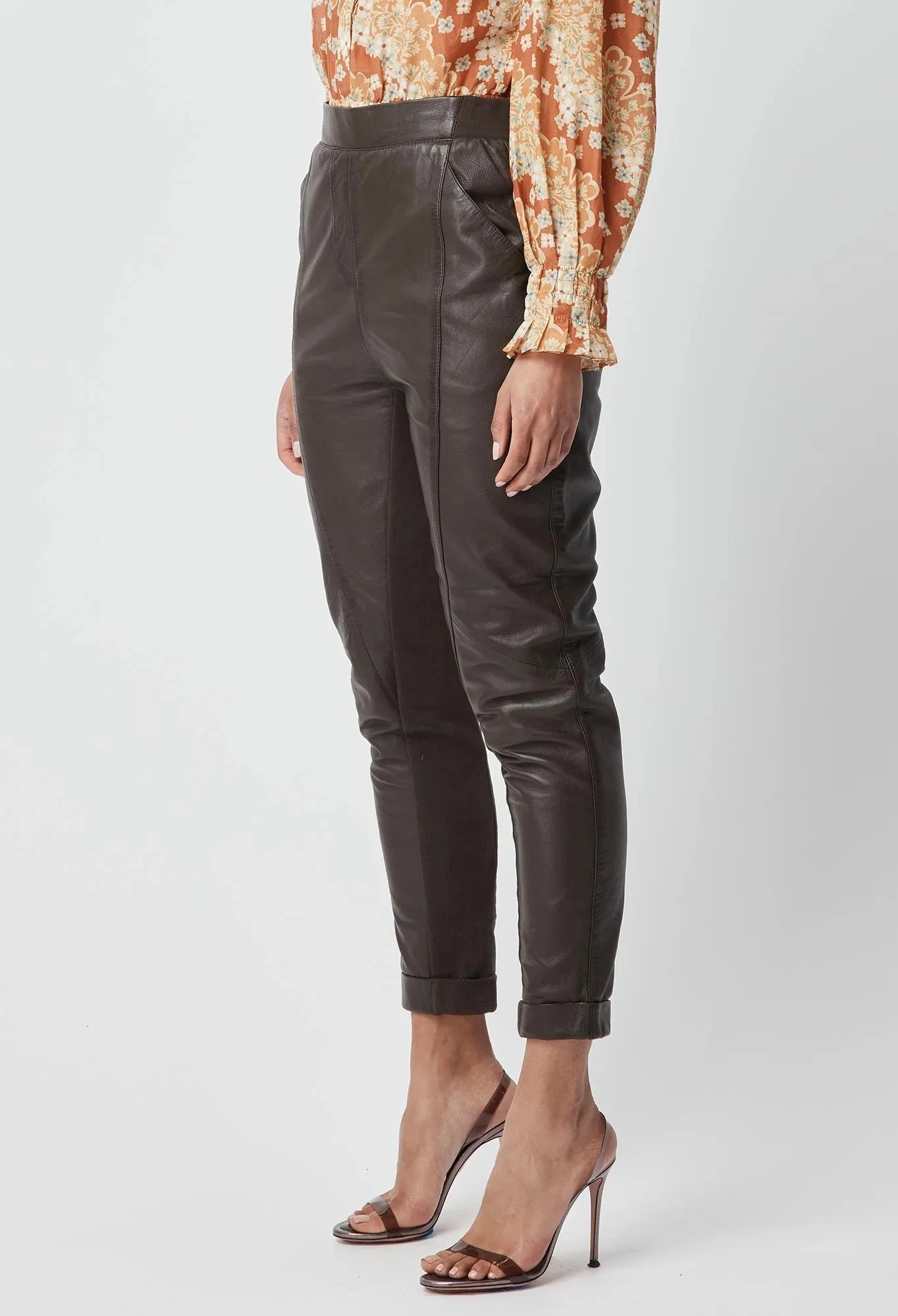 Hemmingway Leather Pant
