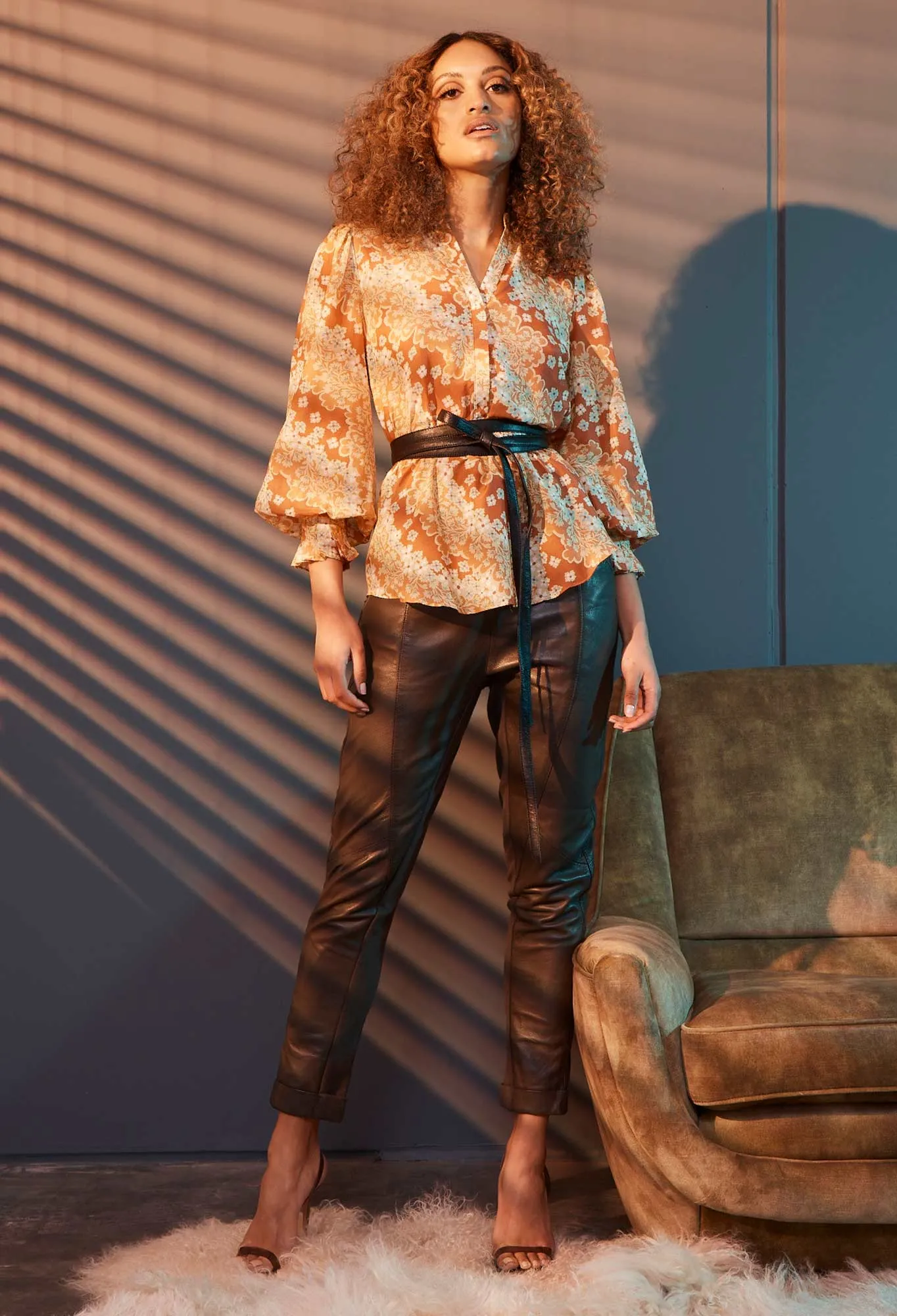 Hemmingway Leather Pant