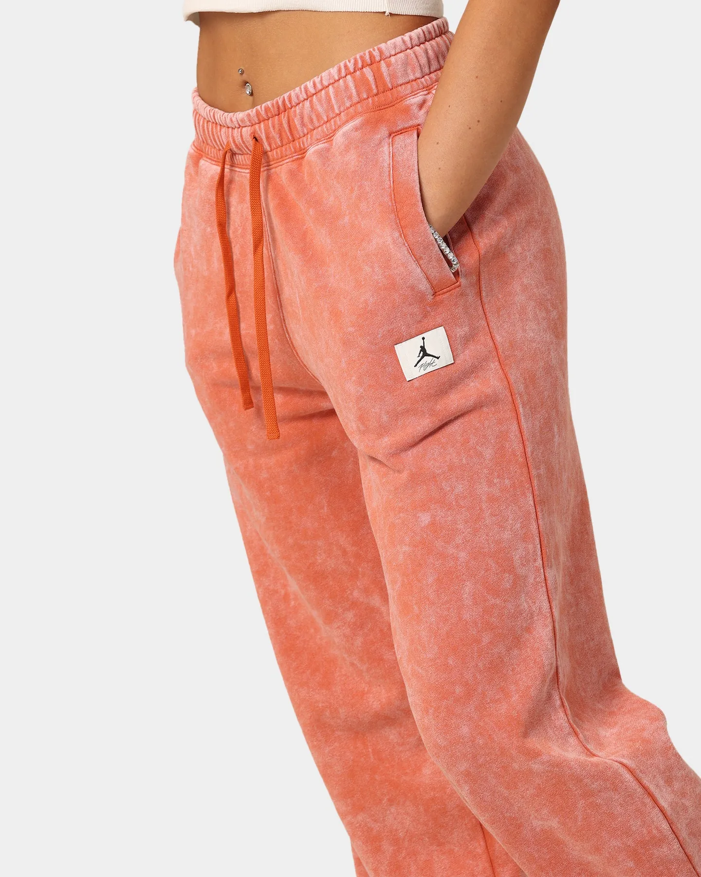 Jordan Women's Jordan Flight Fleece Washed Pants Light Sienna