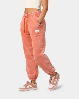 Jordan Women's Jordan Flight Fleece Washed Pants Light Sienna