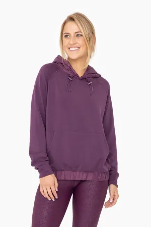 Modal-Blend Pullover Hoodie